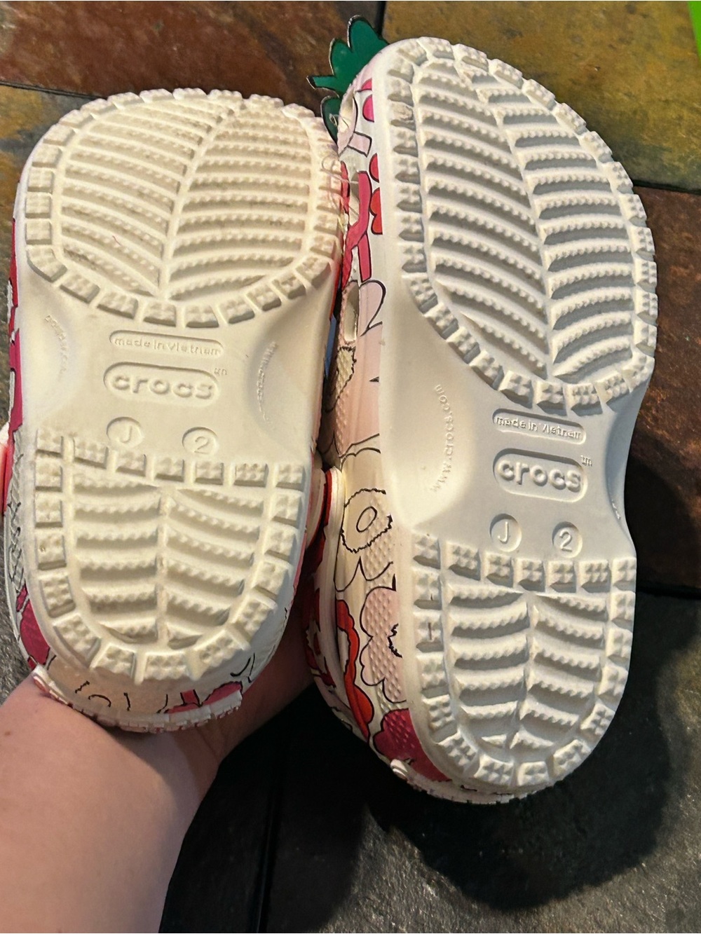 NEW CROCS KIDS Kids' Marimekko Classic Clog 211123 Multi Size 2 - Picture 7 of 10